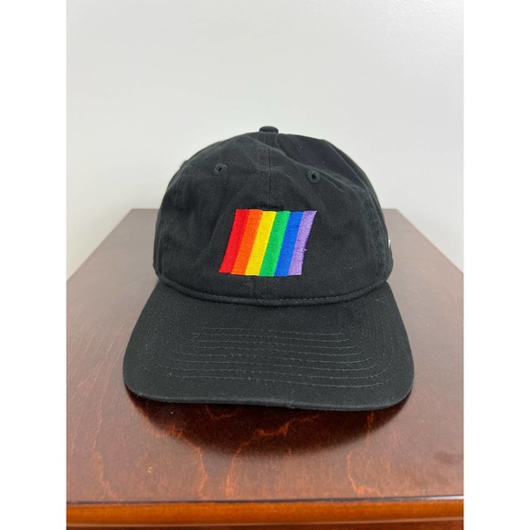 NASCAR Pride rainbow and black New Era baseball cap